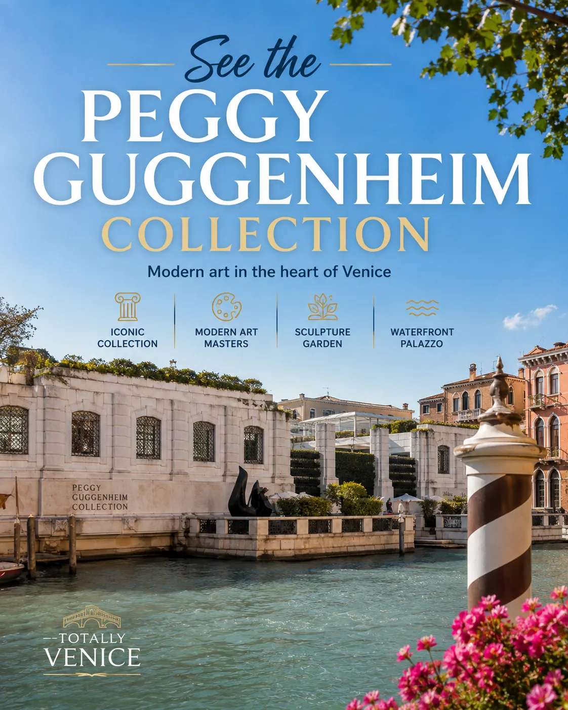 Peggy Guggenheim Collection: moderne kunst aan het Canal Grande