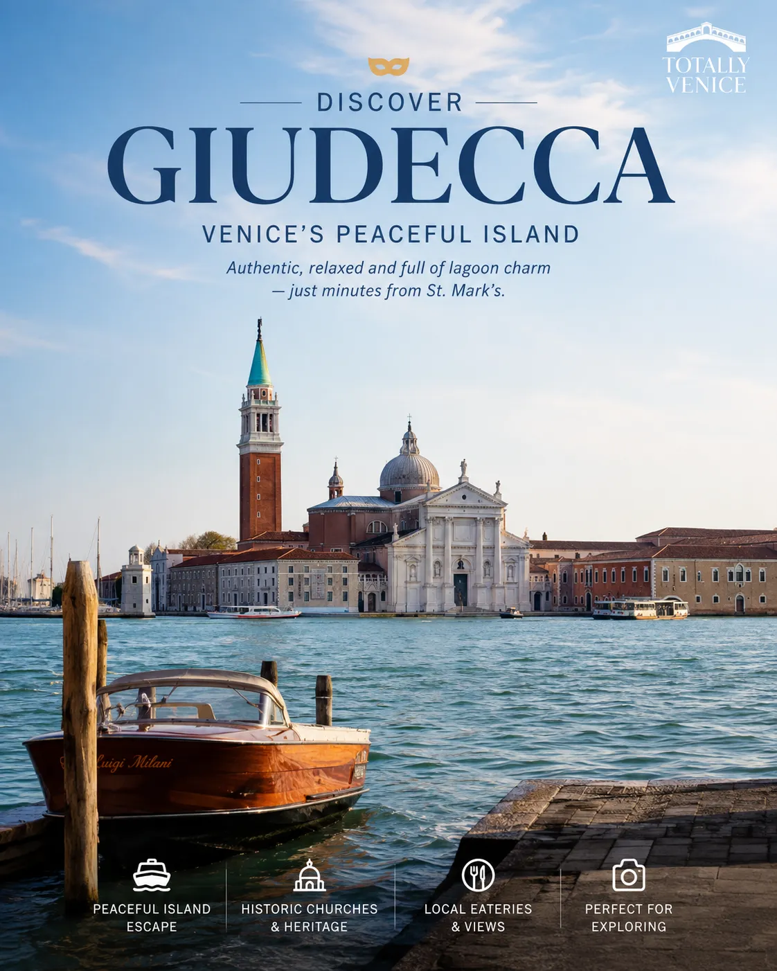 Giudecca: a short ferry ride from the crowds