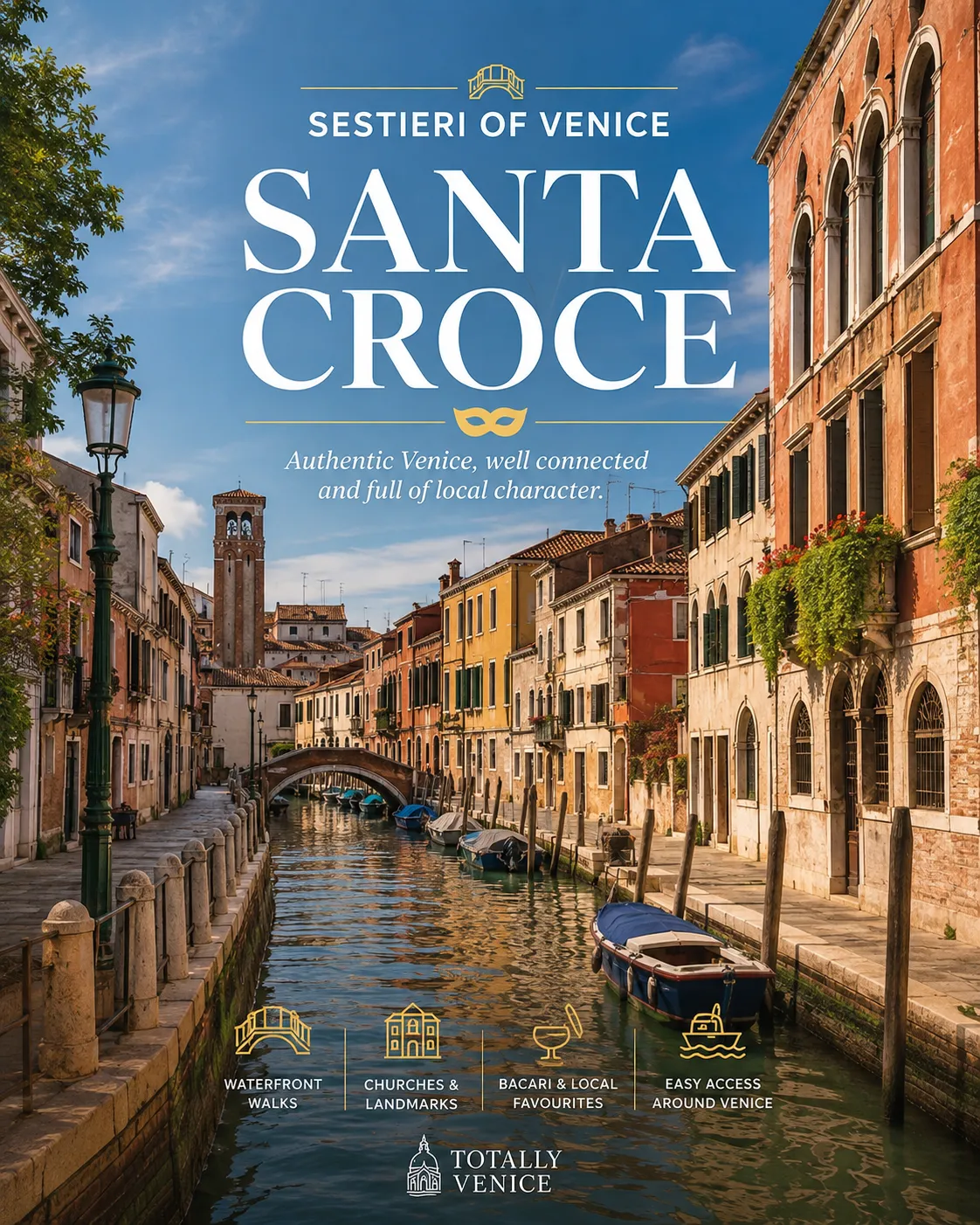 Santa Croce: das ruhige Eingangstor Venedigs