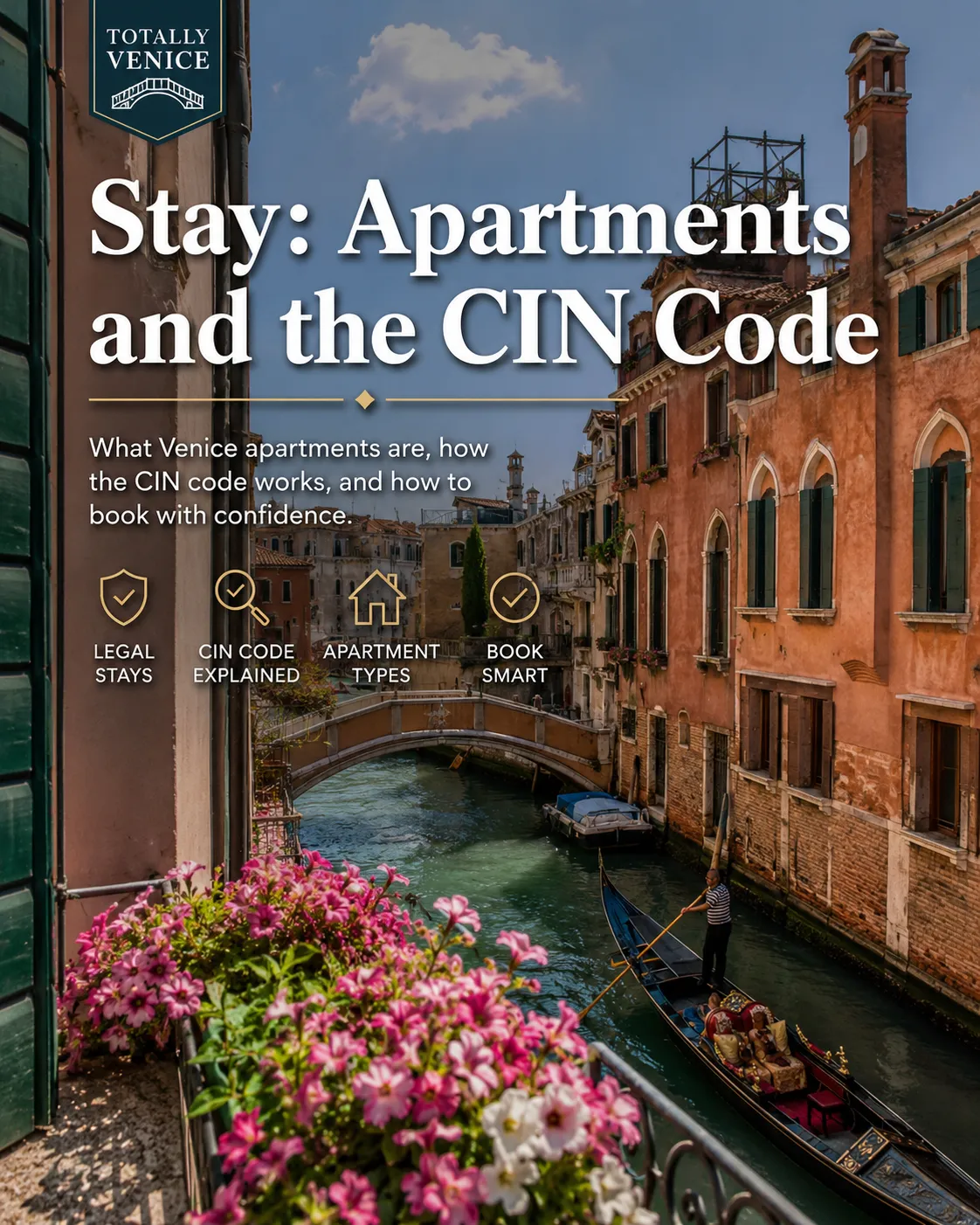 Venice apartments and the CIN code: what to check before booking